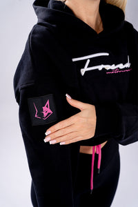 FOXED® RAZZLE DAZZLE CROPPED WOMEN HOODIE