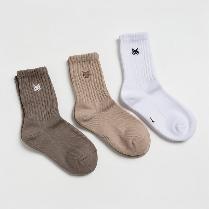 FOXED® 3-PACK SCRUNCH SOCKS