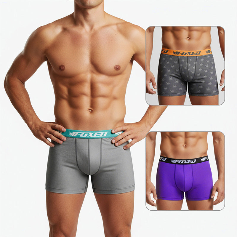 FOXED® 3er PACK BOXERSHORTS COLORPOP