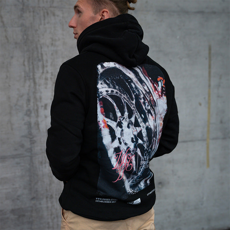 FOXED® AUTOMOTIVE WEEKEND DRIVERS CLUB UNISEX HOODIE FELGE