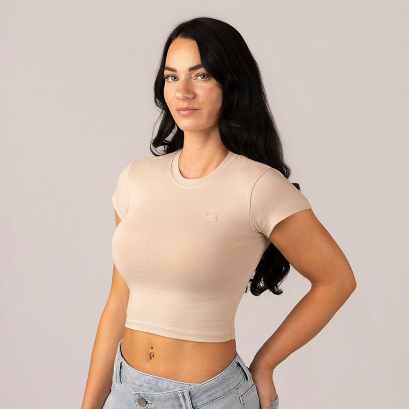 FOXED® BABY SHIRT ALMOND