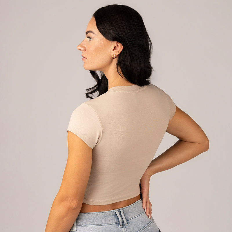 FOXED® BABY SHIRT ALMOND
