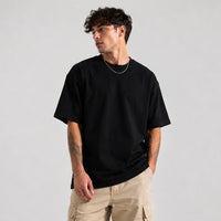 FOXED® BASIC OVERSIZE SHIRT BLACK