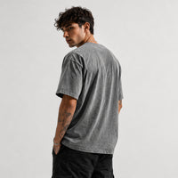 FOXED® BASIC OVERSIZE SHIRT STONEWASHED GREY