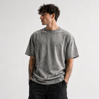 FOXED® BASIC OVERSIZE SHIRT STONEWASHED GREY