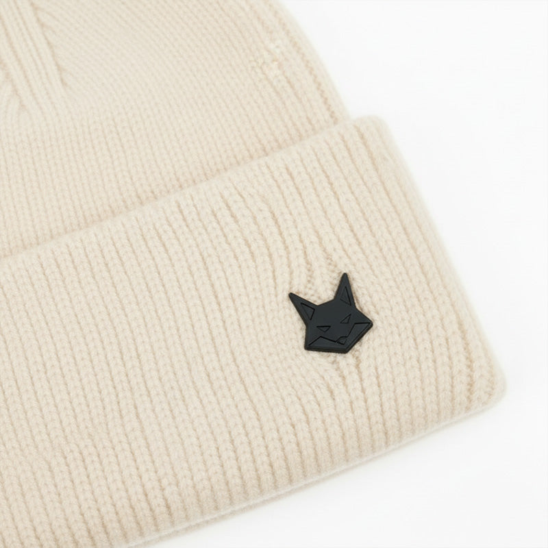 FOXED® METAL ICON BEANIE CREAM
