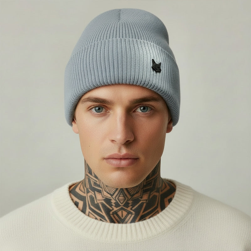 FOXED® METAL ICON BEANIE GREY