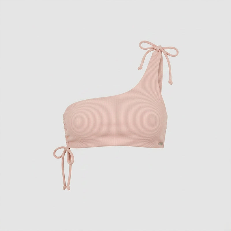 FOXED® BIKINI TOP ONE SHOULDER BLUSH