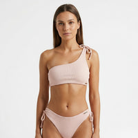 FOXED® BIKINI TOP ONE SHOULDER BLUSH