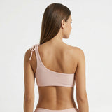 FOXED® BIKINI TOP ONE SHOULDER BLUSH