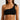 FOXED® BIKINI TOP ONE SHOULDER BLACK