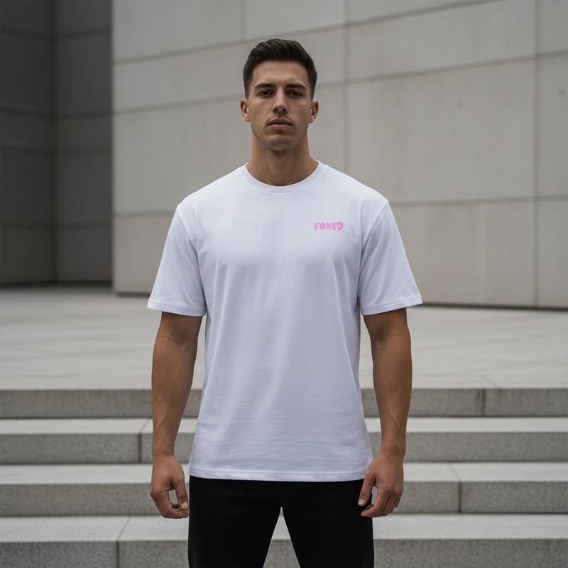 FOXED® BUBBLE UNISEX REGULAR SHIRT WHITE