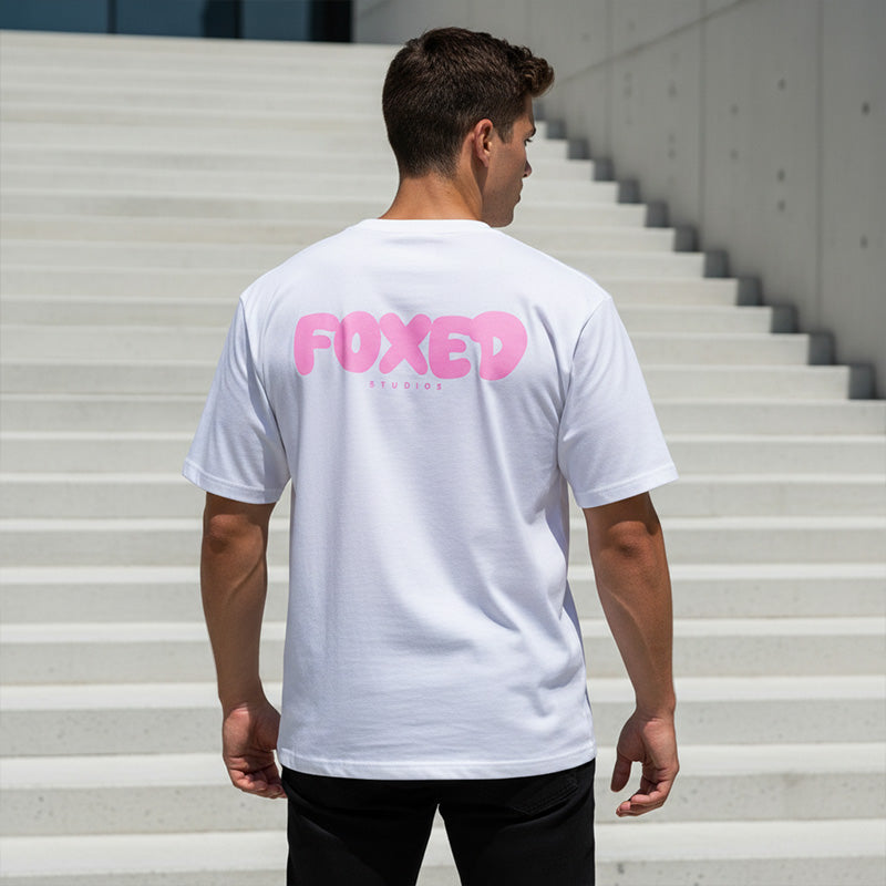 FOXED® BUBBLE UNISEX REGULAR SHIRT WHITE