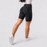 FOXED® CARGO BIKER SHORTS 3-POCKET ALL BLACK