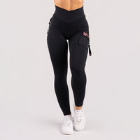 FOXED® CARGO LEGGINGS 3-POCKET GLITTER SUNSET