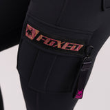 FOXED® CARGO LEGGINGS 3-POCKET GLITTER SUNSET