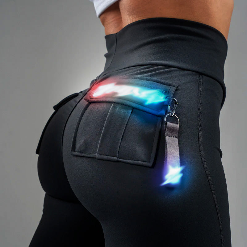 FOXED® CARGO LEGGINGS 3-POCKET SECRET GLITTER UNICORN