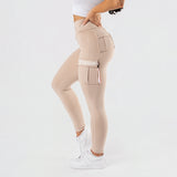 FOXED® CARGO 3-POCKET LEGGINGS MUSHROOM