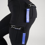 FOXED® CARGO LEGGINGS 3-POCKET RAZZLE DAZZLE PURPLE