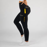 FOXED® CARGO LEGGINGS 3-POCKET RAZZLE DAZZLE YELLOW