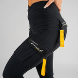 FOXED® CARGO LEGGINGS 3-POCKET RAZZLE DAZZLE YELLOW