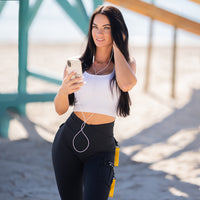 FOXED® CARGO LEGGINGS 3-POCKET RAZZLE DAZZLE YELLOW