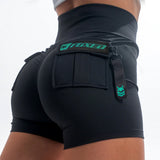 FOXED® CARGO SHORTS 2-POCKET GLITTER MINT