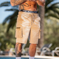 FOXED® CARGO SHORTS MEN SAND (NEW FIT)
