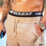 FOXED® CARGO SHORTS MEN SAND (NEW FIT)