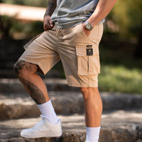 FOXED® CARGO SHORTS MEN SAND (NEW FIT)