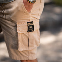 FOXED® CARGO SHORTS MEN SAND (NEW FIT)