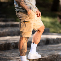 FOXED® CARGO SHORTS MEN SAND (NEW FIT)