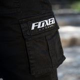 FOXED® CARGO SHORTS MEN BLACK (NEW FIT)