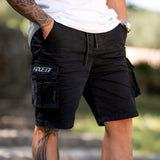 FOXED® CARGO SHORTS MEN BLACK (NEW FIT)