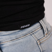 FOXED® CLASSIC OFF SHOULDER LONGSLEEVE BLACK