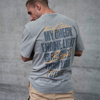 FOXED® ENGINE LIGHT OVERSIZE SHIRT STONEWASHED