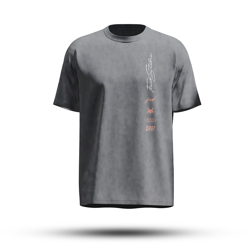 FOXED® FIGHT FOR YOUR RIDE OVERSIZE SHIRT STONEWASHED
