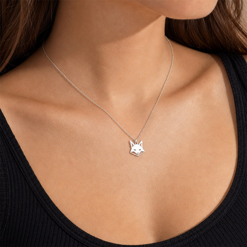 FOXED® "FOXDEVIL" STAINLESS STEEL CHAIN ​​SILVER