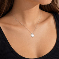 FOXED® "FOXDEVIL" STAINLESS STEEL CHAIN ​​SILVER