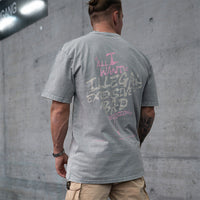 FOXED® ALL I WANT IS ILLEGAL OVERSIZE SHIRT STONEWASHED