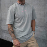 FOXED® ALL I WANT IS ILLEGAL OVERSIZE SHIRT STONEWASHED
