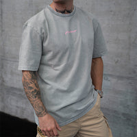 FOXED® ALL I WANT IS ILLEGAL OVERSIZE SHIRT STONEWASHED