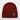 FOXED® LEATHER METAL ICON BEANIE RUSTY BROWN