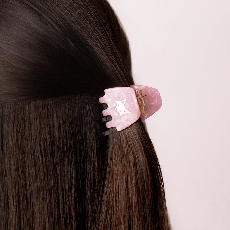 FOXED® MINI HAIR CLAW ROSE PEARL