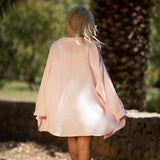 FOXED® MUSSELIN BLUSE ROSA ONESIZE
