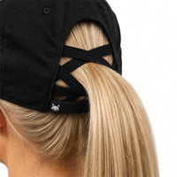 FOXED® WOMEN PONYTAIL BASE CAP BLACK 