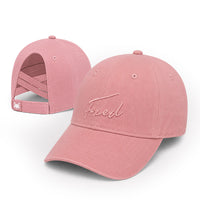 FOXED® WOMEN PONYTAIL BASECAP ROSA