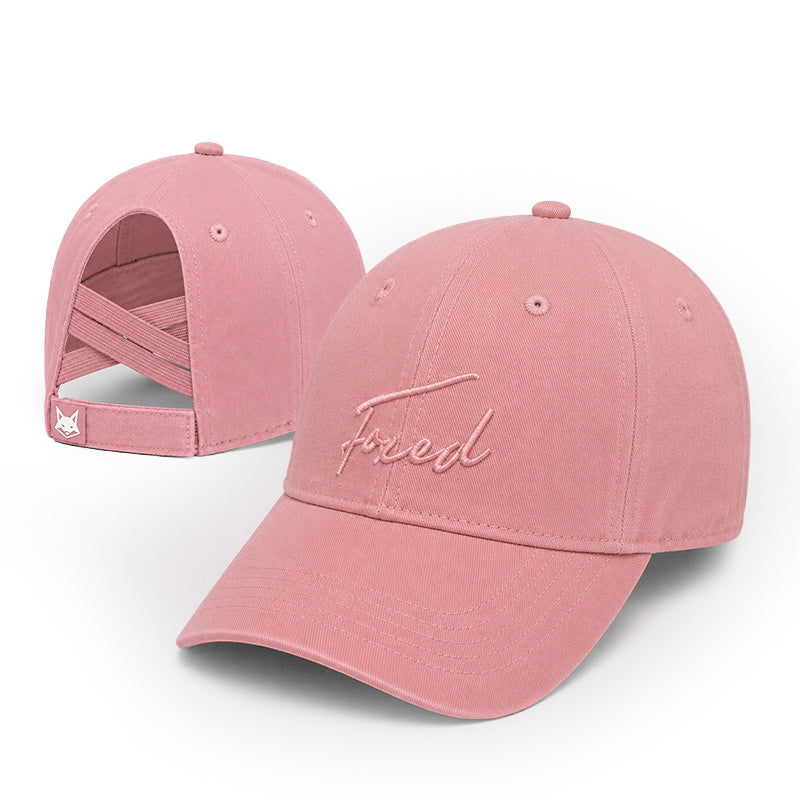 FOXED® WOMEN PONYTAIL BASECAP ROSA