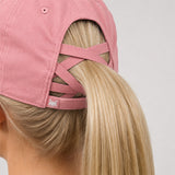 FOXED® WOMEN PONYTAIL BASECAP ROSA