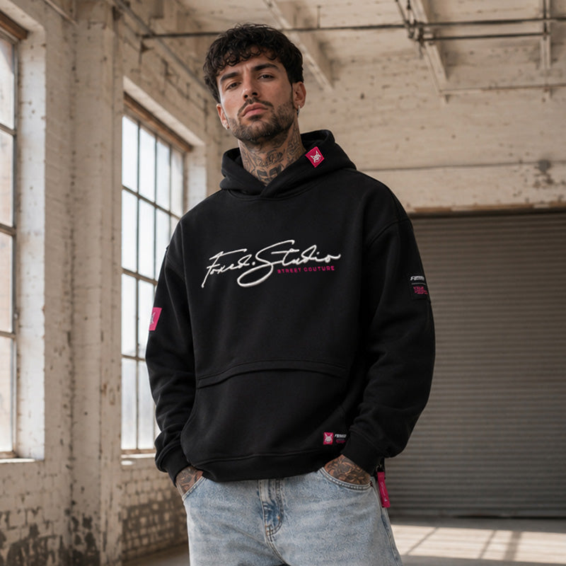 FOXED® RAZZLE DAZZLE 2.0 HOODIE BLACK